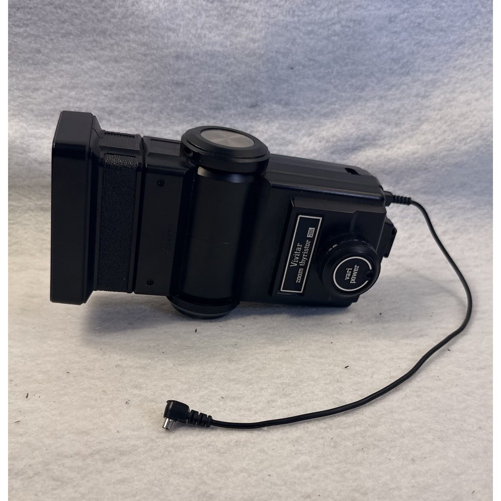 Vivitar Zoom Thyristor 285 Vintage Shoe Mount Flash with Vari-Power Dial